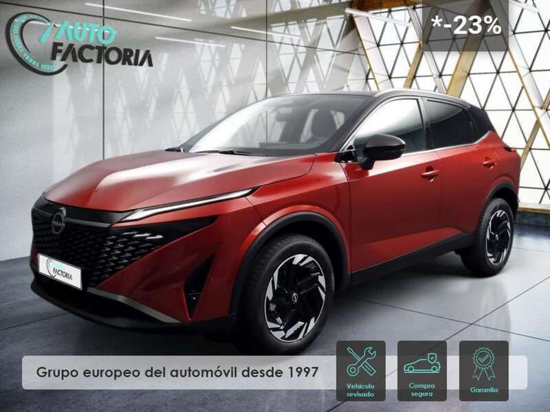 Rojo Nuevo 2024 Nissan Qashqai SUV | 33.150 € (Precio justo) - Imagen 1/2