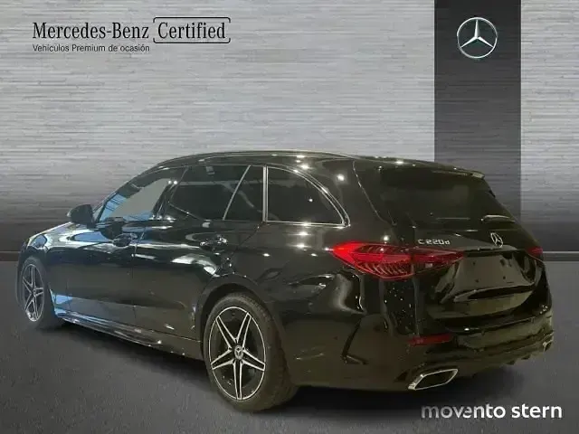 Nuevo Mercedes C220 AMG line 200 CV (147 kW) 2025 Negro Familiar