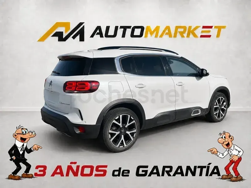 Usado Citroën C5 Aircross Shine 131 CV (96 kW) 2021 Blanco SUV