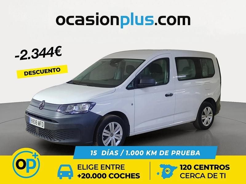 Blanco Usado 2023 VW Caddy Monovolumen | 22.490 € (Precio justo) - Imagen 1/4
