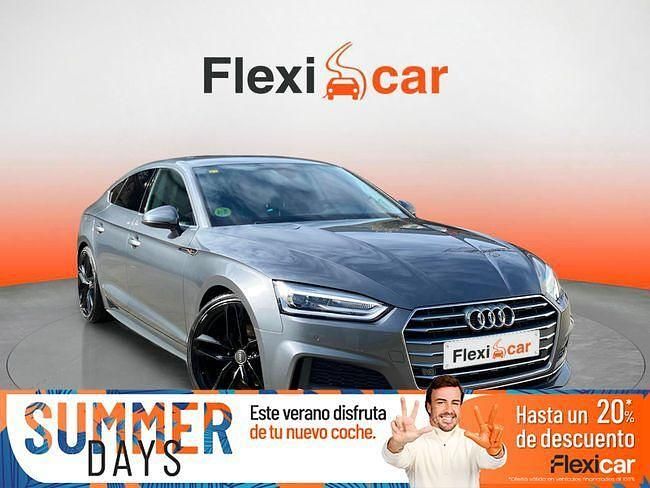 Gris / plata Usado 2018 Audi A5 Sportback Berlina | 25.290 € (Precio justo) - Imagen 1/4