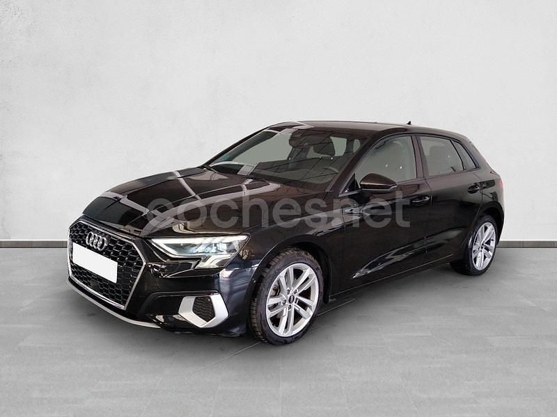 Negro Usado 2021 Audi A3 Advanced Plus Berlina | 23.995 € (Precio justo) - Imagen 1/4