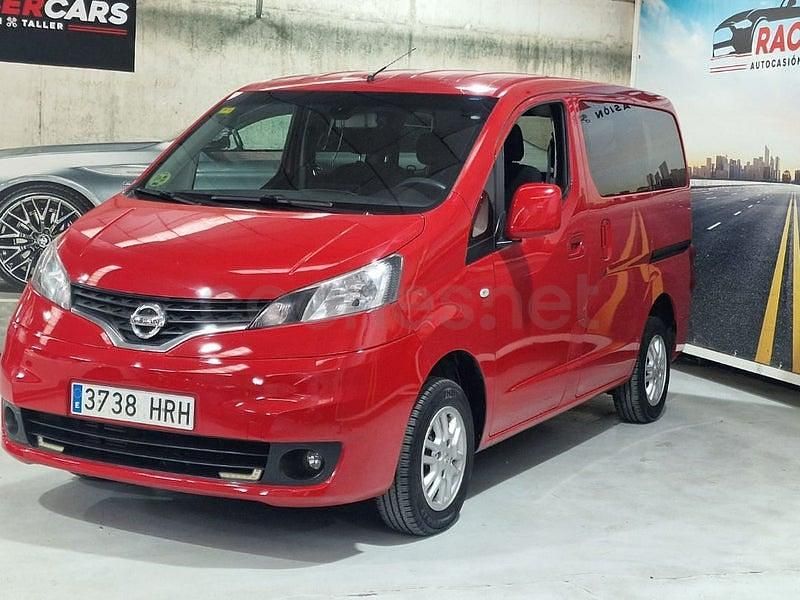 Usado Nissan NV200 Comfort 90 CV (66 kW) 2013 Rojo Monovolumen