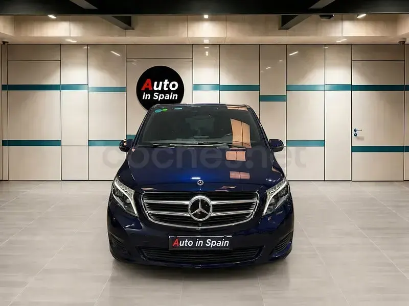 Usado Mercedes V220 Avantgarde 163 CV (119 kW) 2017 Azul Monovolumen