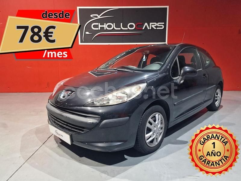 Negro Usado 2007 Peugeot 207 Berlina | 3497 € (Precio justo) - Imagen 1/4