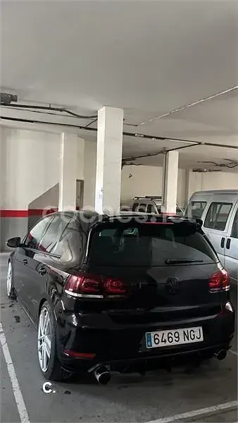 Usado VW Golf VI GTI 210 CV (154 kW) 2009 Negro Utilitario