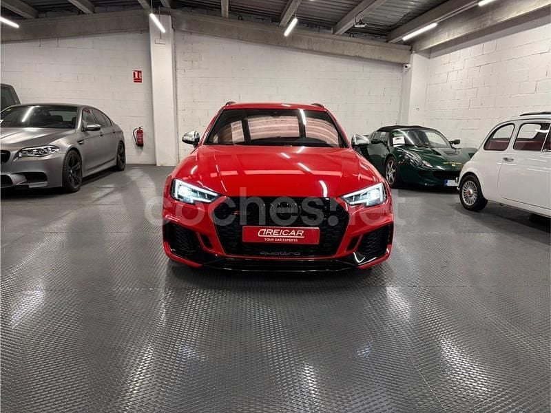 Usado Audi RS4 450 CV (330 kW) 2018 Rojo Familiar