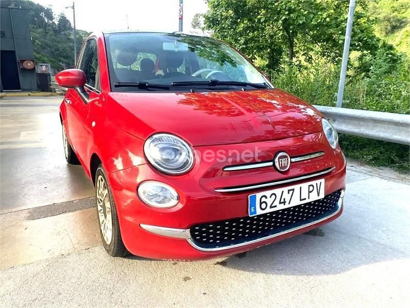 Rojo Usado 2021 Fiat 500 Pop Berlina | 6800 € (Super precio) - Imagen 1/3