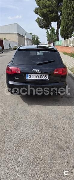 Usado Audi A6 S-Line 140 CV (102 kW) 2008 Negro Familiar