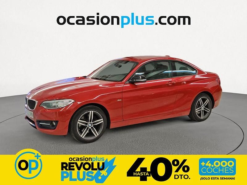 Usado BMW 220 190 CV (139 kW) 2015 Rojo Coupe