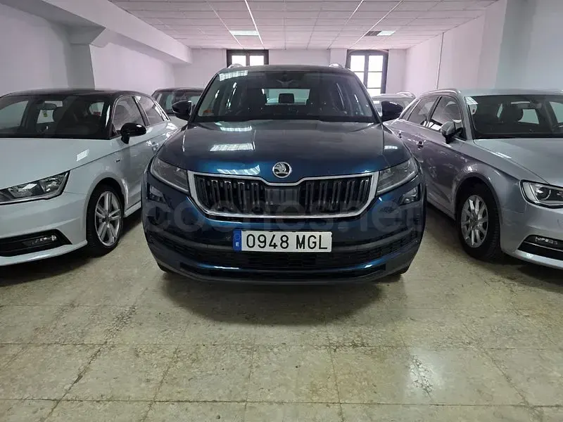 Usado Skoda Kodiaq Style 150 CV (110 kW) 2018 Azul SUV