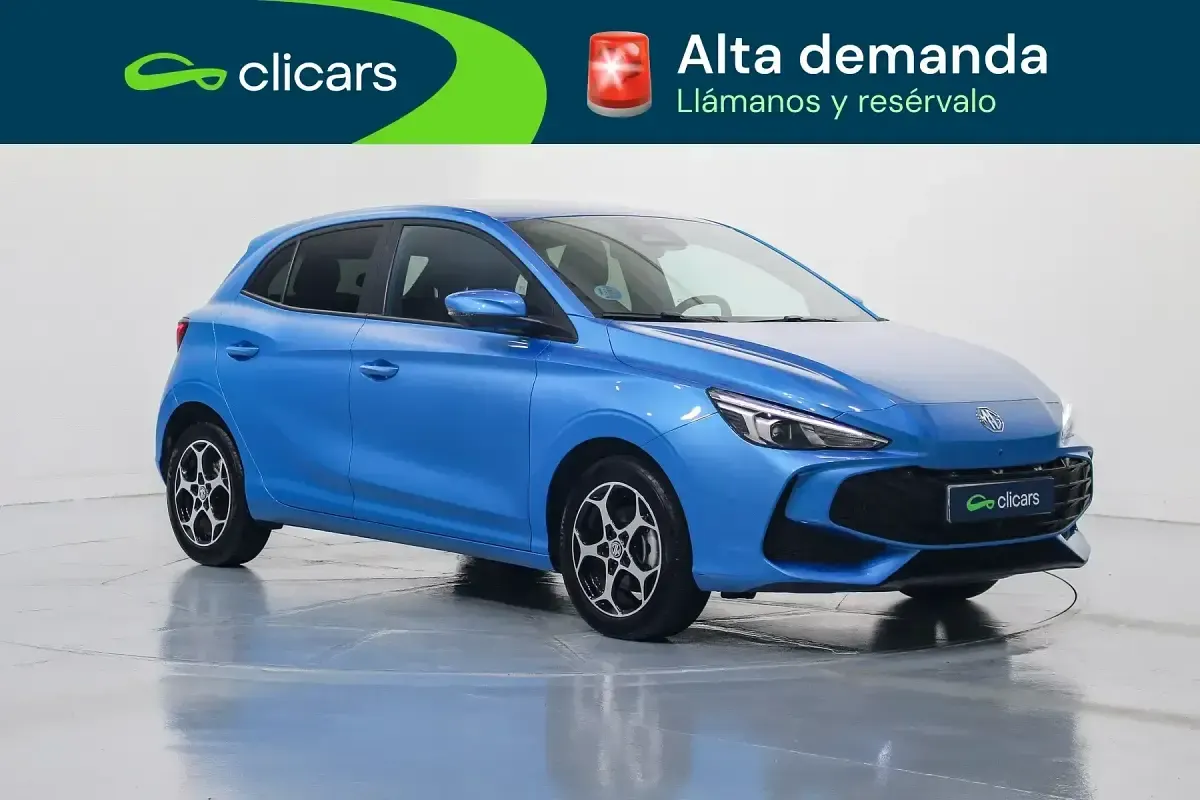 Usado MG MG3 Luxury 195 CV (143 kW) 2025 Azul Utilitario