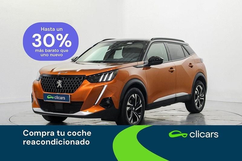 Naranja Usado 2021 Peugeot 2008 GT SUV | 17.990 € (Precio justo) - Imagen 1/4