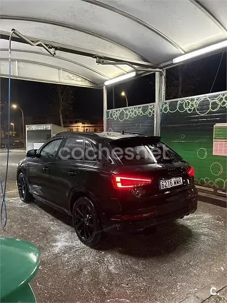 Usado Audi Q3 Sport 180 CV (132 kW) 2018 Negro SUV
