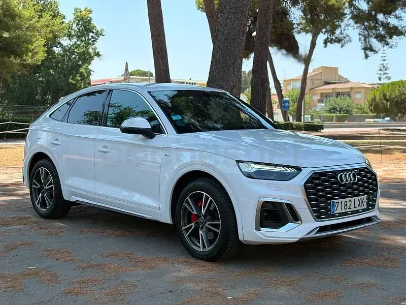 Usado Audi Q5 Sportback S-Line 163 CV (119 kW) 2022 Blanco SUV