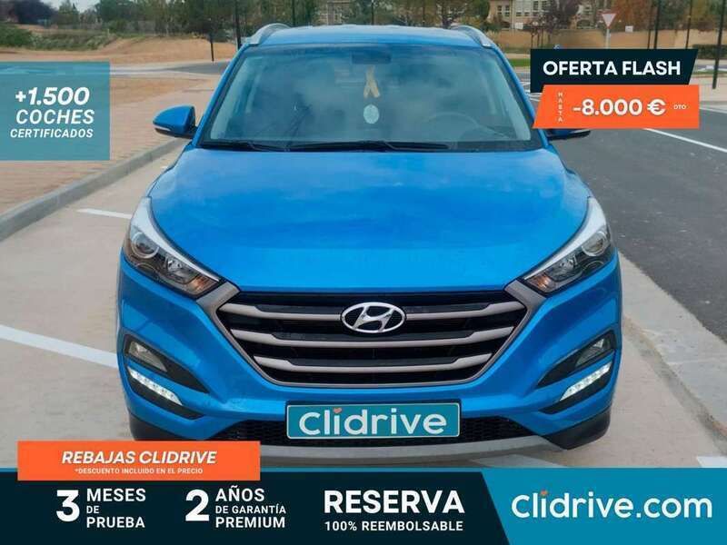 Azul Usado 2017 Hyundai Tucson N Line SUV | 15.990 € (Precio justo) - Imagen 1/4