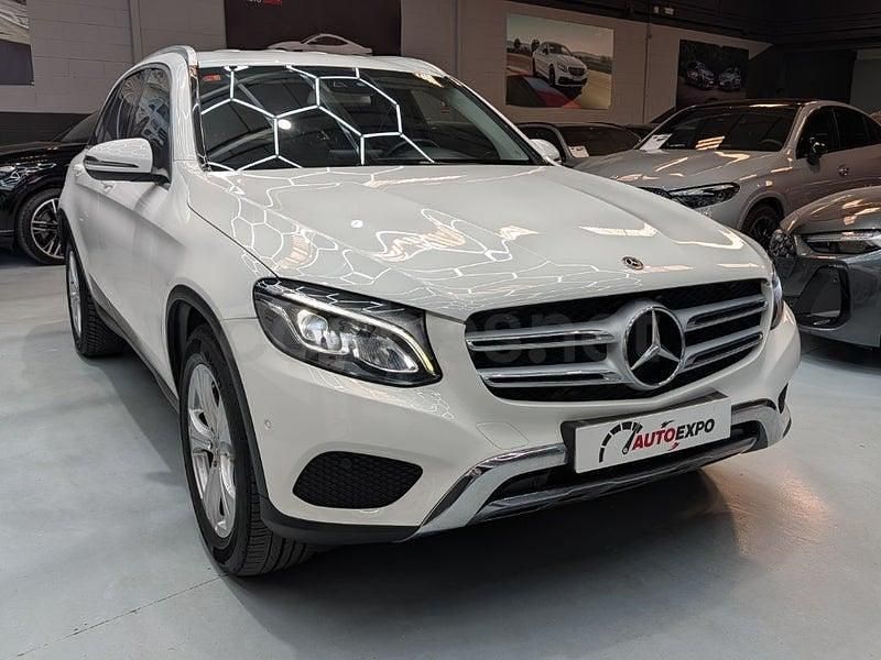 Usado Mercedes GLC250 204 CV (150 kW) 2017 Blanco SUV