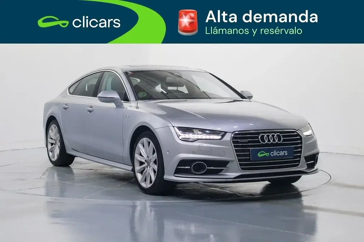 Usado Audi A7 Sportback 272 CV (200 kW) 2016 Gris Utilitario