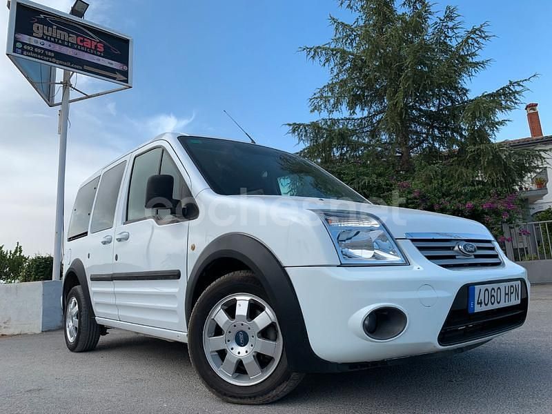 Blanco Usado 2013 Ford Tourneo Connect Titanium Monovolumen | 8500 € (Precio justo) - Imagen 1/4