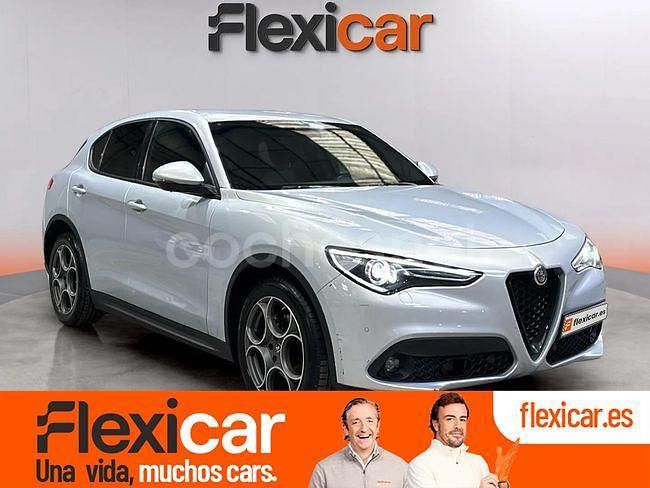 Gris Usado 2022 Alfa Romeo Stelvio Sprint SUV | 26.490 € (Precio justo) - Imagen 1/4
