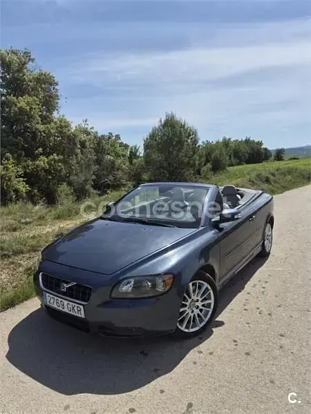 Usado Volvo C70 Summum 180 CV (132 kW) 2007 Azul Descapotable