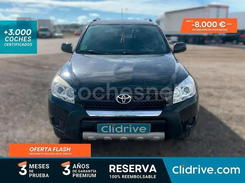 Negro Usado 2007 Toyota RAV4 Advance SUV | 7190 € (Precio justo) - Imagen 1/3