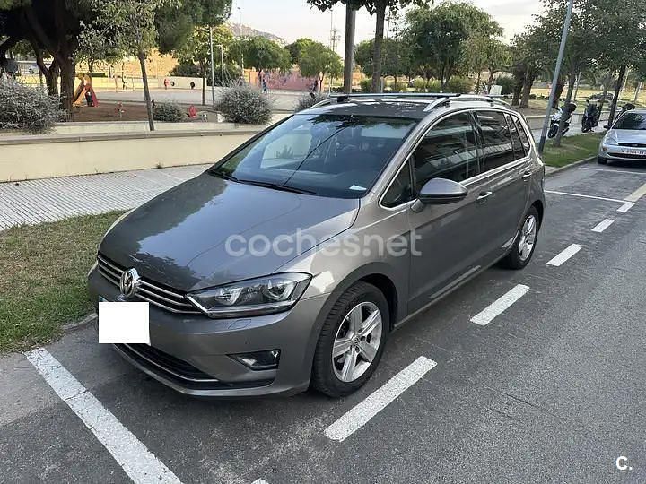 Usado VW Touran Sportline 150 CV (110 kW) 2016 Gris / plata Monovolumen