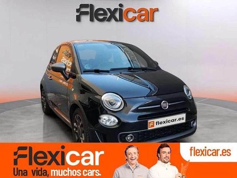 Negro Usado 2021 Fiat 500 Sport Berlina | 11.190 € (Precio justo) - Imagen 1/4