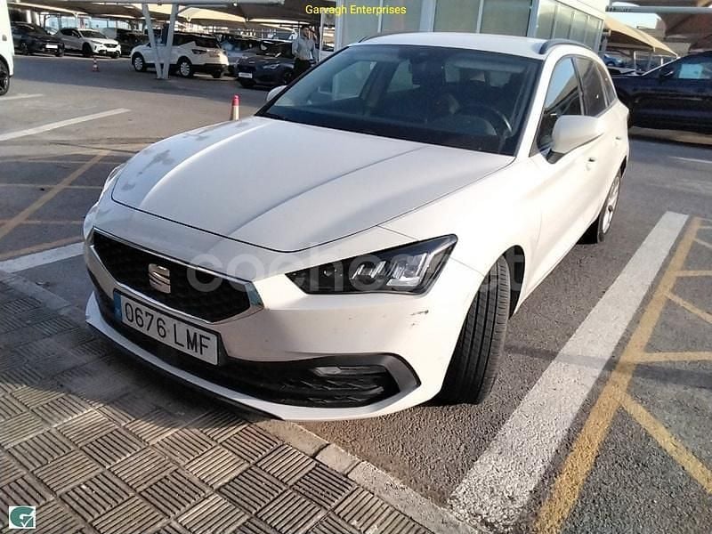 Blanco Usado 2021 Seat Leon Style Familiar | 14.999 € (Buen precio) - Imagen 1/4