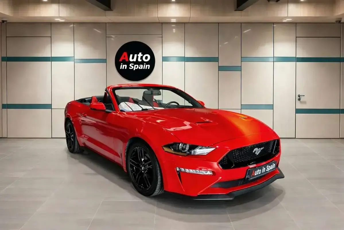 Usado Ford Mustang 540 CV (397 kW) 2018 Rojo Coupe