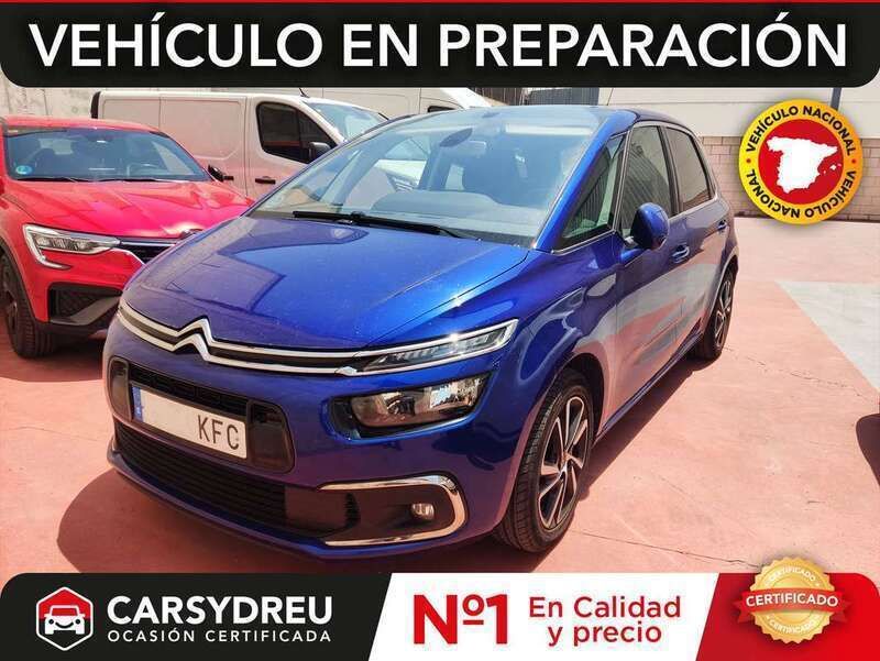 Azul Usado 2017 Citroën C4 Picasso Feel Monovolumen | 11.900 € (Precio justo) - Imagen 1/3