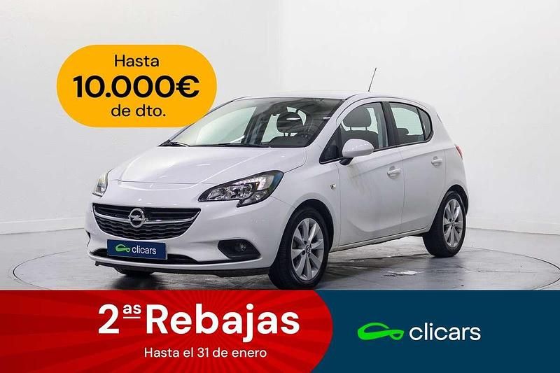 Blanco Usado 2018 Opel Corsa Selective Utilitario | 9490 € (Precio justo) - Imagen 1/4