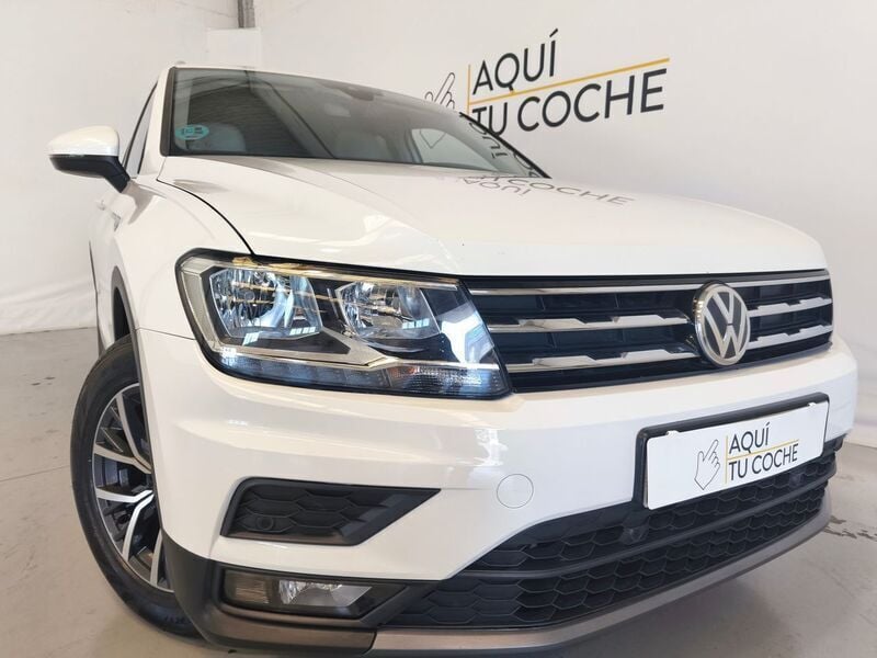 Blanco Usado 2021 VW Tiguan Allspace Advance SUV | 22.900 € (Buen precio) - Imagen 1/4