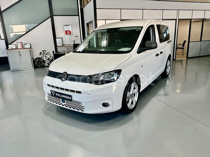 Blanco Usado 2021 VW Caddy Monovolumen | 25.500 € (Caro) - Imagen 1/4