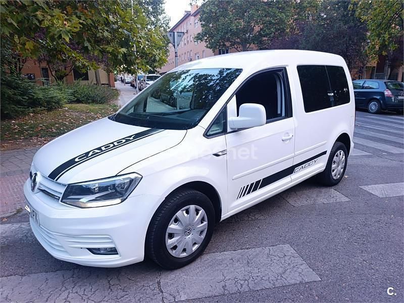 Blanco Usado 2020 VW Caddy Trendline Monovolumen | 11.600 € (Precio justo) - Imagen 1/4