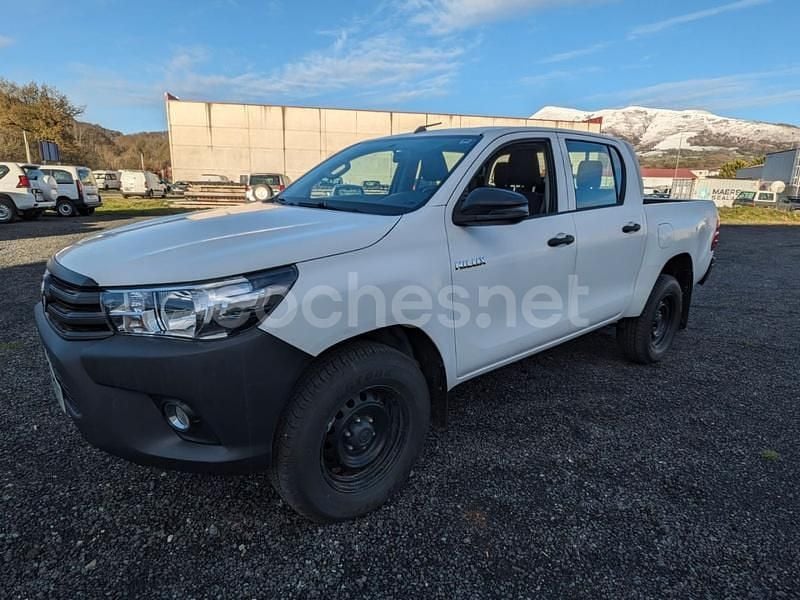 Usado Toyota HiLux 150 CV (110 kW) 2019 Blanco Recogida