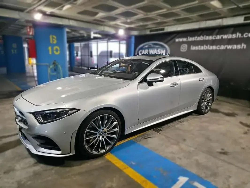 Usado Mercedes CLS350 286 CV (210 kW) 2018 Gris Coupe
