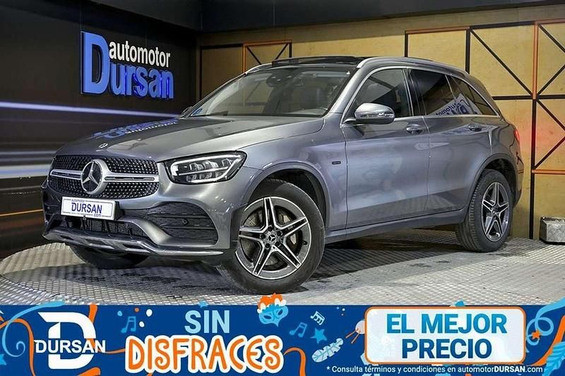 Usado Mercedes GLC300e 317 CV (233 kW) 2021 Gris SUV