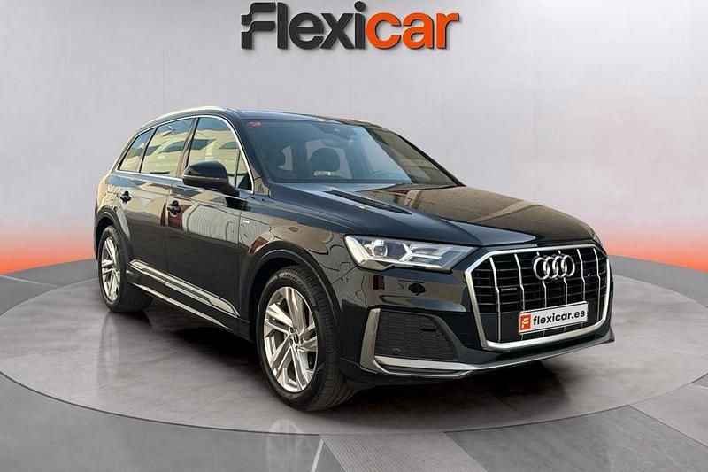 Negro Usado 2021 Audi Q7 S-Line SUV | 46.990 € (Super precio) - Imagen 1/4
