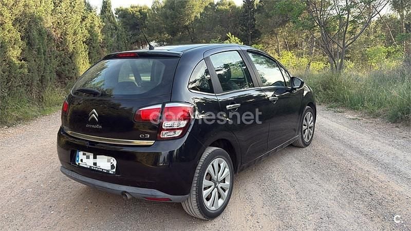 Usado Citroën C3 92 CV (67 kW) 2015 Negro Berlina