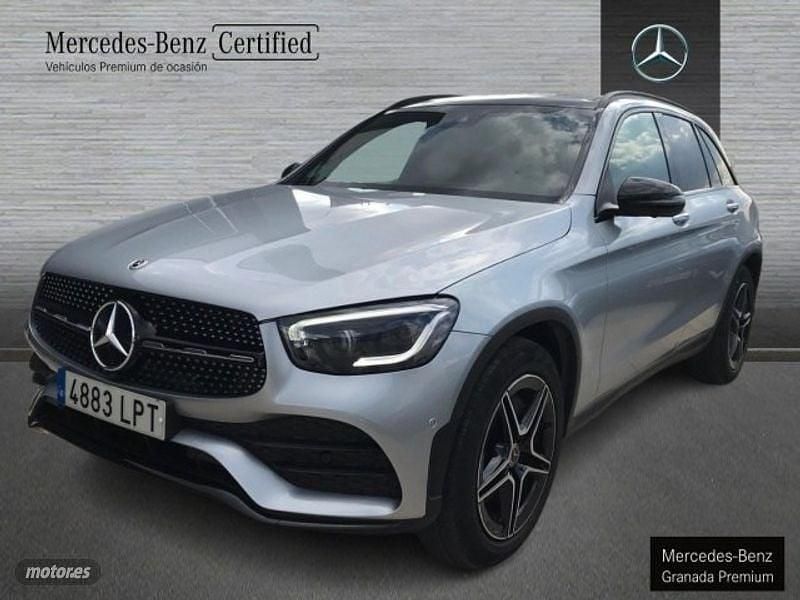 Plata hightech Usado 2021 Mercedes GLC220 AMG line | 43.900 € (Precio justo) - Imagen 1/4