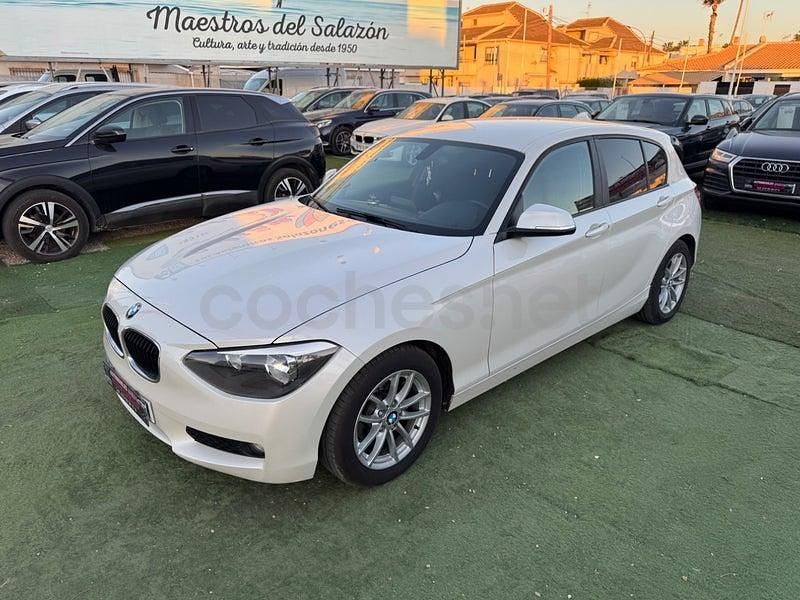 Käytetty BMW 116 Efficient Dynamics 116 HP (85 kW) 2012 Valkoinen Viistoperä