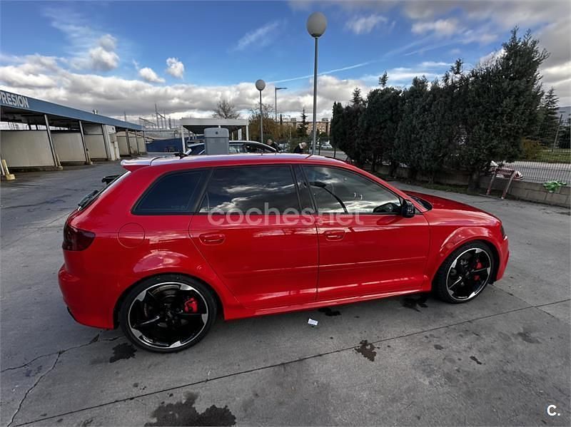 Usado Audi RS3 340 CV (250 kW) 2012 Rojo Berlina