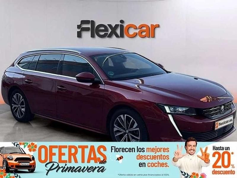 Usado Peugeot 508 Allure 131 CV (96 kW) 2019 Rojo Familiar
