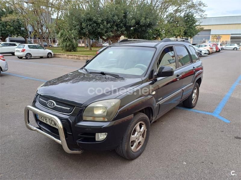 Negro Usado 2008 Kia Sportage Active SUV | 4600 € (Buen precio) - Imagen 1/4