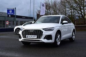 Usado Audi Q5 Sportback S-Line 163 CV (119 kW) 2021 Blanco SUV