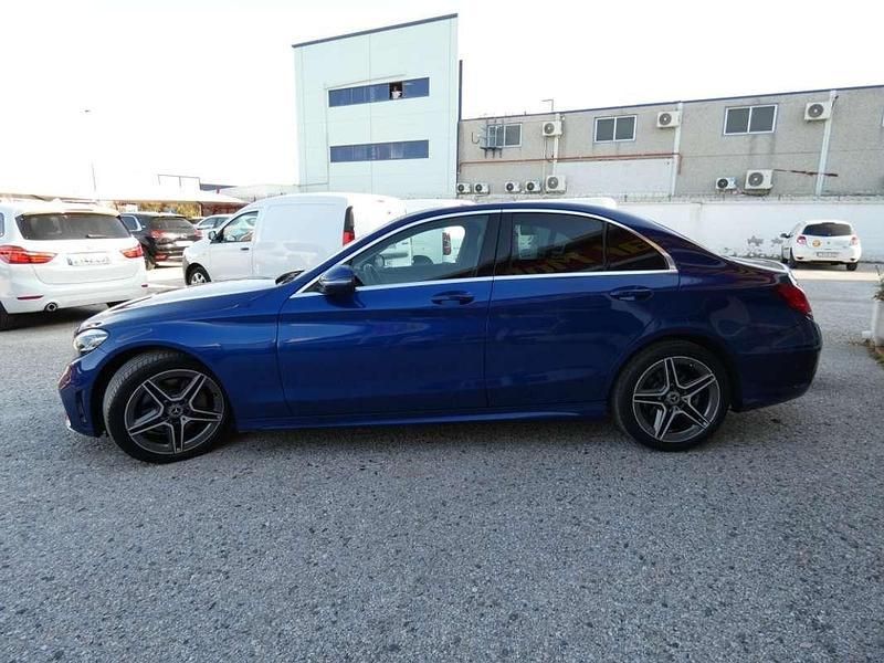 Usado Mercedes C220 194 CV (142 kW) 2019 Azul Berlina