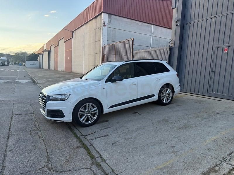 Usado Audi Q7 S-Line 272 CV (200 kW) 2018 Blanco SUV