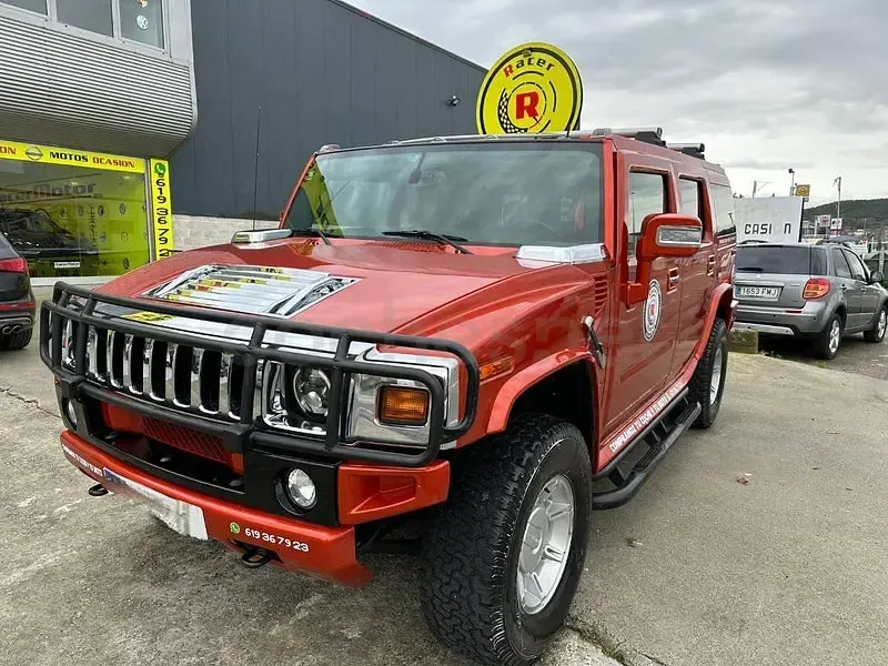 Usado Hummer H2 398 CV (292 kW) 2008 Naranja SUV