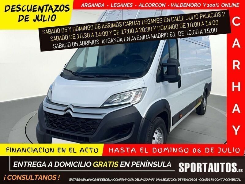 Blanco Usado 2018 Citroën Jumper Monovolumen | 17.990 € (Precio justo) - Imagen 1/4